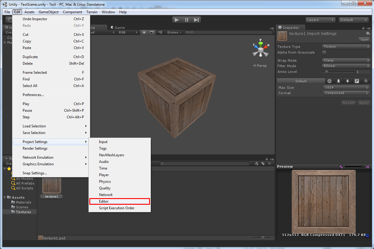 Unity - Enable Meta Files